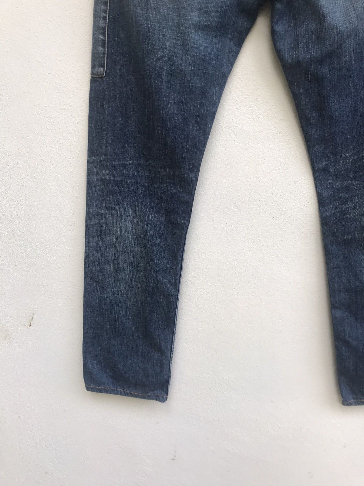 Undercover × Uniqlo Zipped Pocket Washed Indigo Denim Size US 30 / EU 46 - 12 Thumbnail
