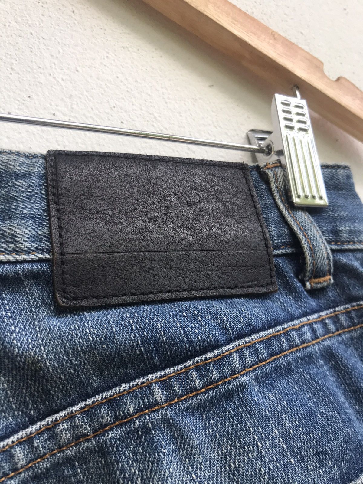 Undercover × Uniqlo Zipped Pocket Washed Indigo Denim Size US 30 / EU 46 - 9 Thumbnail