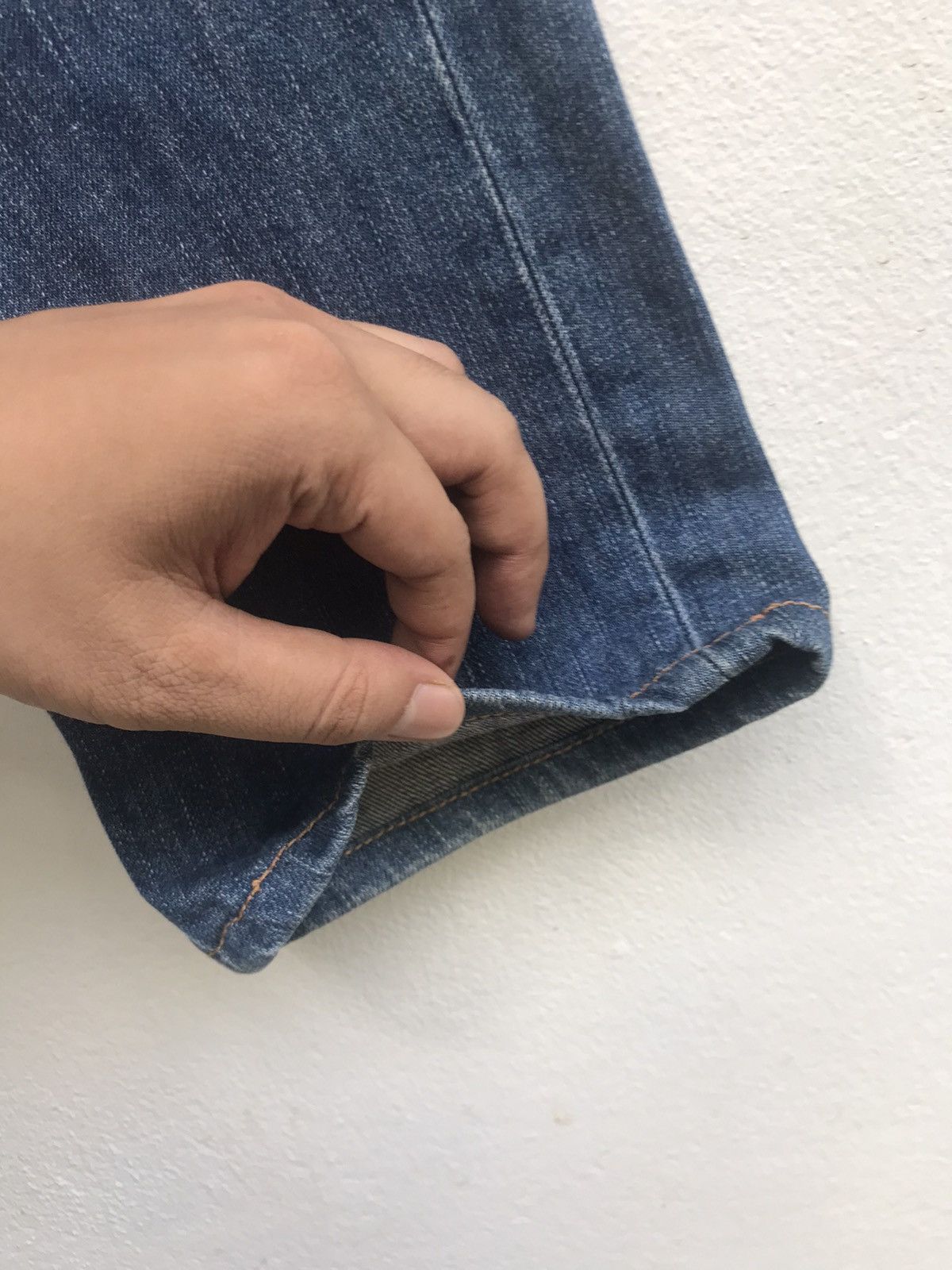 Undercover × Uniqlo Zipped Pocket Washed Indigo Denim Size US 30 / EU 46 - 19 Thumbnail