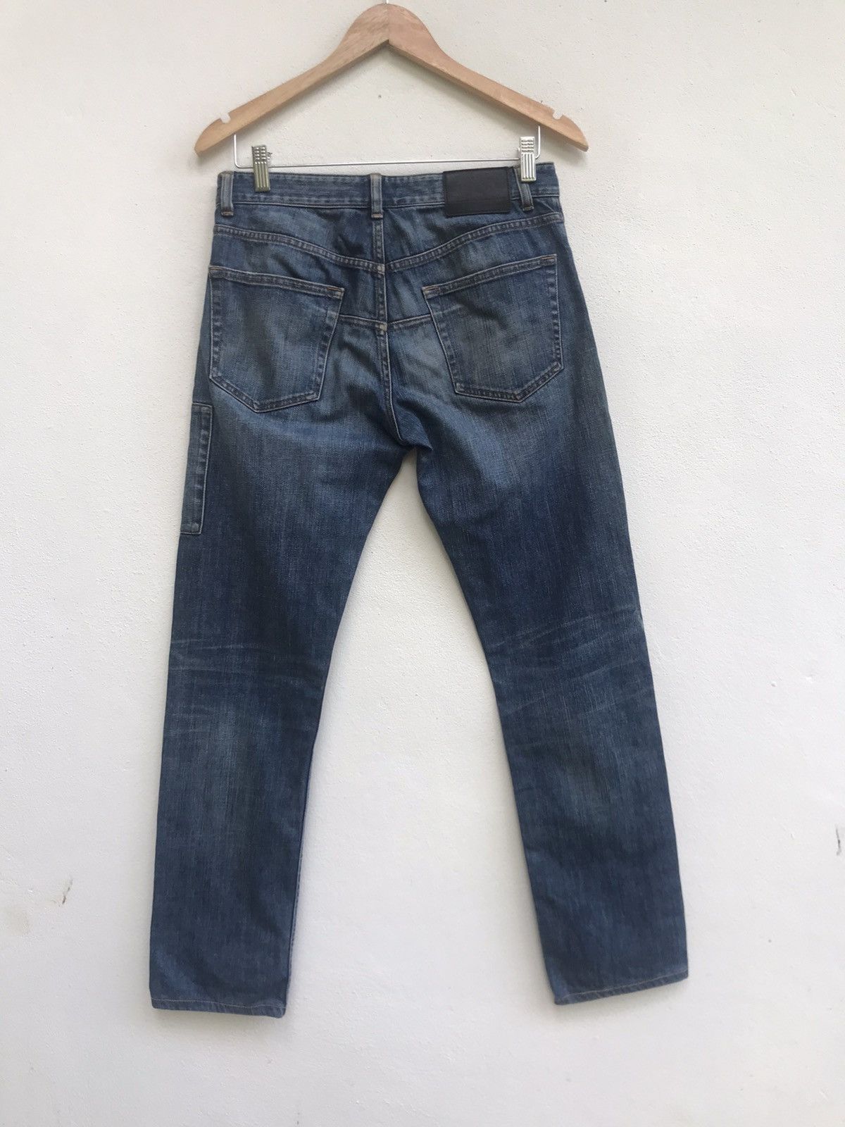 Undercover × Uniqlo Zipped Pocket Washed Indigo Denim Size US 30 / EU 46 - 3 Thumbnail