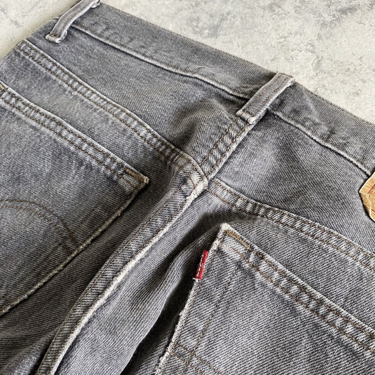 Levi's Size 32x33 Vintage Late 80's Levi's 501 Ash Grey Denim Jeans Size US 32 / EU 48 - 17 Thumbnail