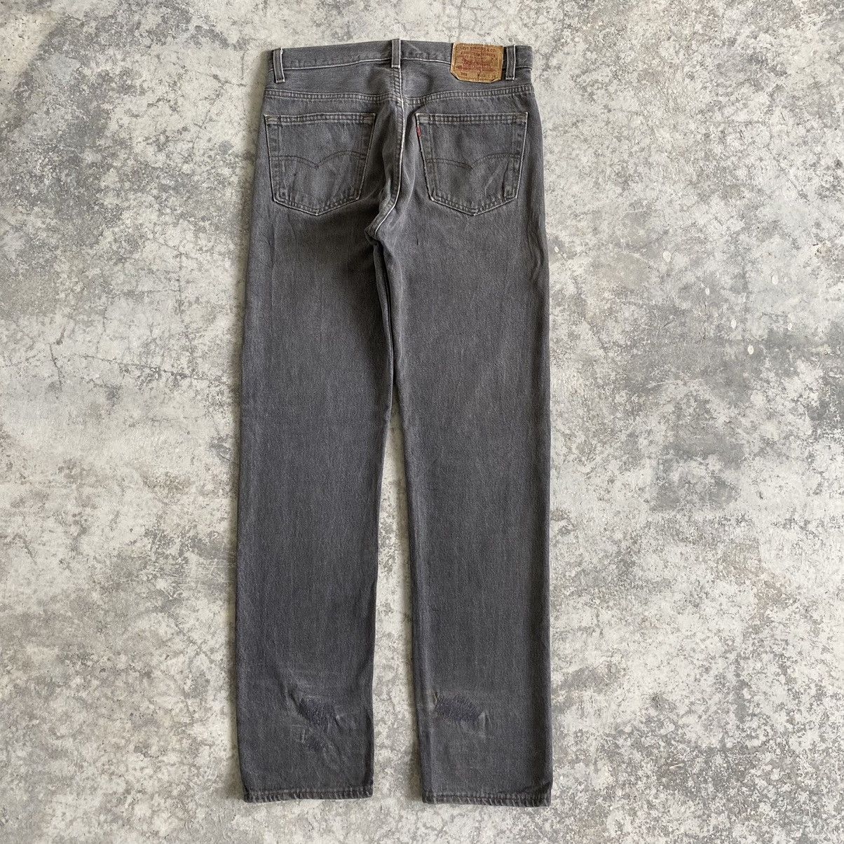 Levi's Size 32x33 Vintage Late 80's Levi's 501 Ash Grey Denim Jeans Size US 32 / EU 48 - 11 Thumbnail