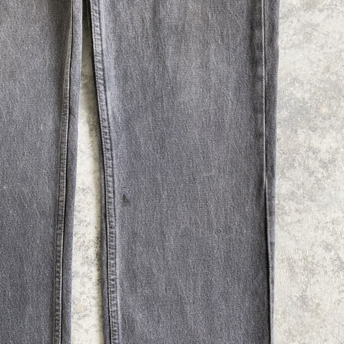 Levi's Size 32x33 Vintage Late 80's Levi's 501 Ash Grey Denim Jeans Size US 32 / EU 48 - 6 Thumbnail