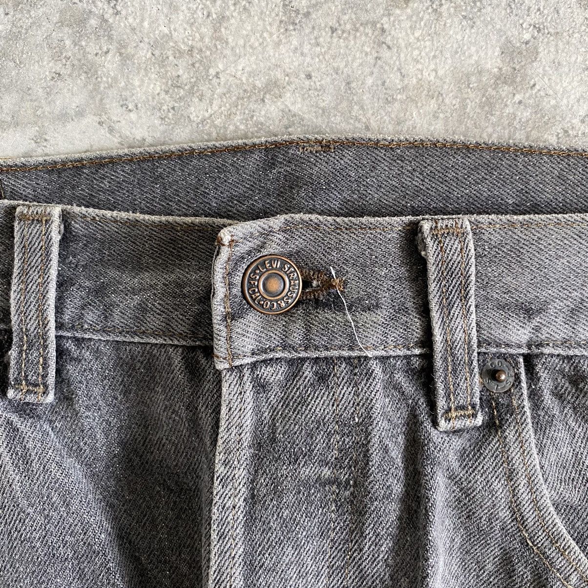 Levi's Size 32x33 Vintage Late 80's Levi's 501 Ash Grey Denim Jeans Size US 32 / EU 48 - 7 Thumbnail