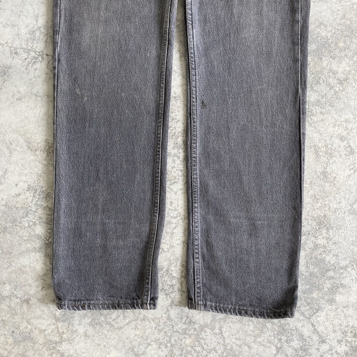 Levi's Size 32x33 Vintage Late 80's Levi's 501 Ash Grey Denim Jeans Size US 32 / EU 48 - 5 Thumbnail