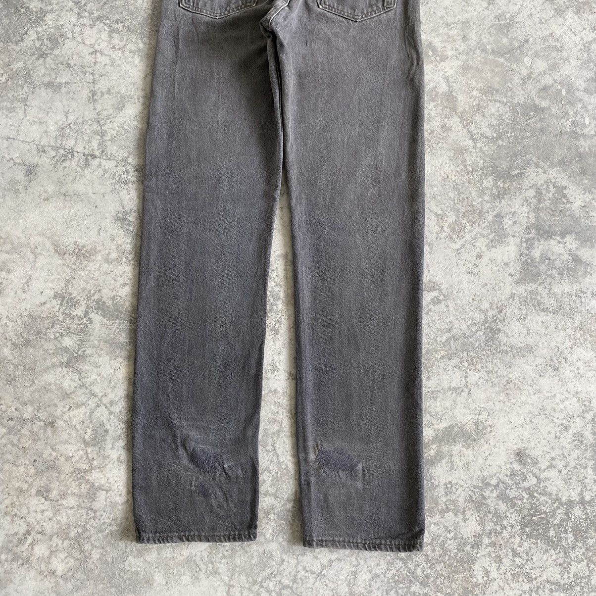 Levi's Size 32x33 Vintage Late 80's Levi's 501 Ash Grey Denim Jeans Size US 32 / EU 48 - 13 Thumbnail