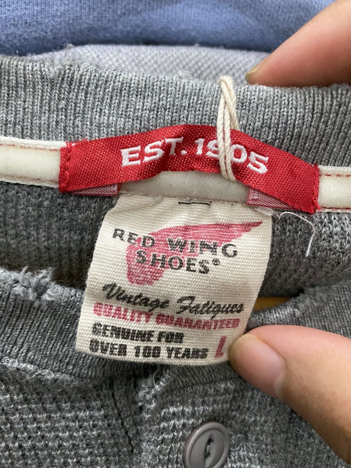 Red Wing 🔥NEW🔥RED WING BIKER DISTRESS SHIRT Size US L / EU 52-54 / 3 - 6 Thumbnail
