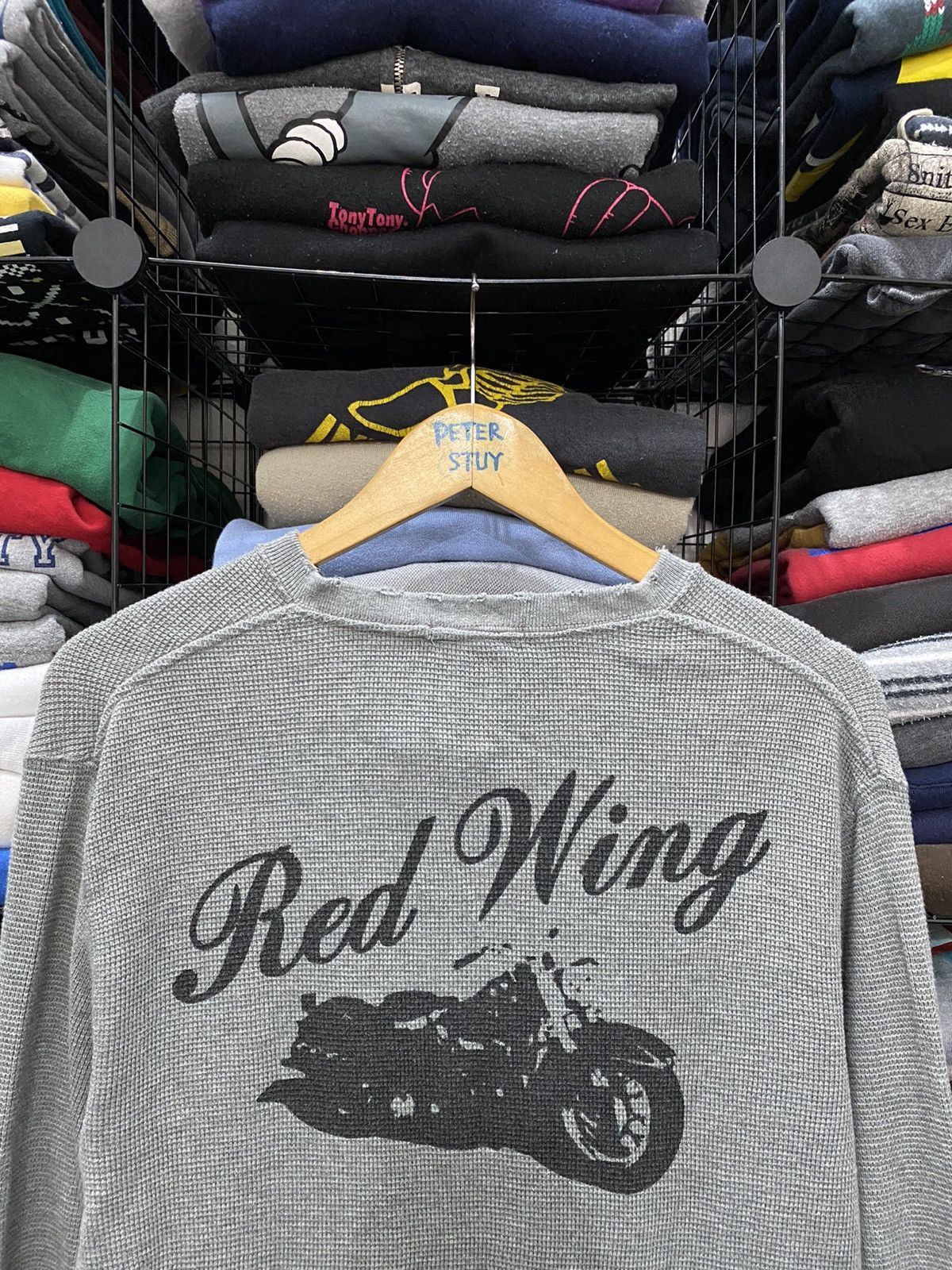 Red Wing 🔥NEW🔥RED WING BIKER DISTRESS SHIRT Size US L / EU 52-54 / 3 - 2 Thumbnail