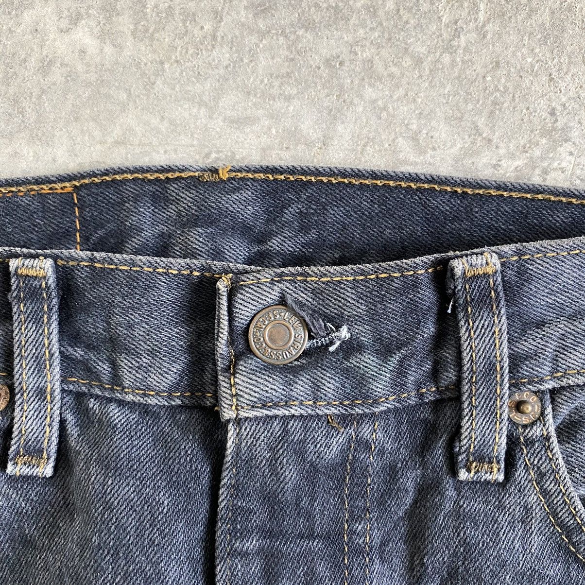 Levi's Vintage 2000’s Levi's 505 Faded Black Denim Jeans Size US 28 / EU 44 - 5 Thumbnail