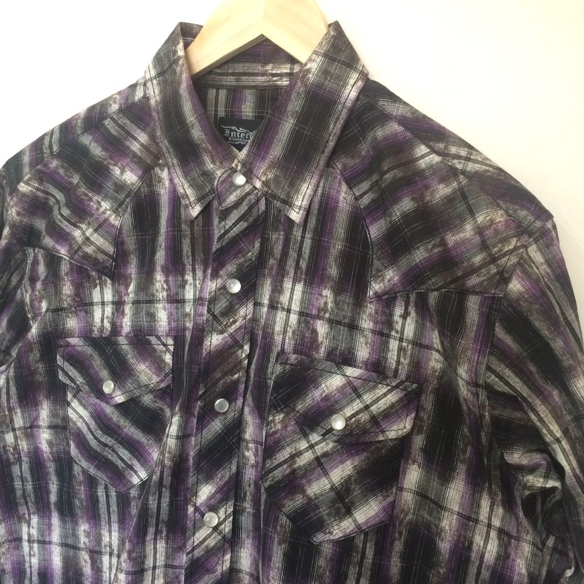 Japanese Brand Japanese brand abstract buttom up pearl snapbuttom Size US L / EU 52-54 / 3 - 2 Thumbnail