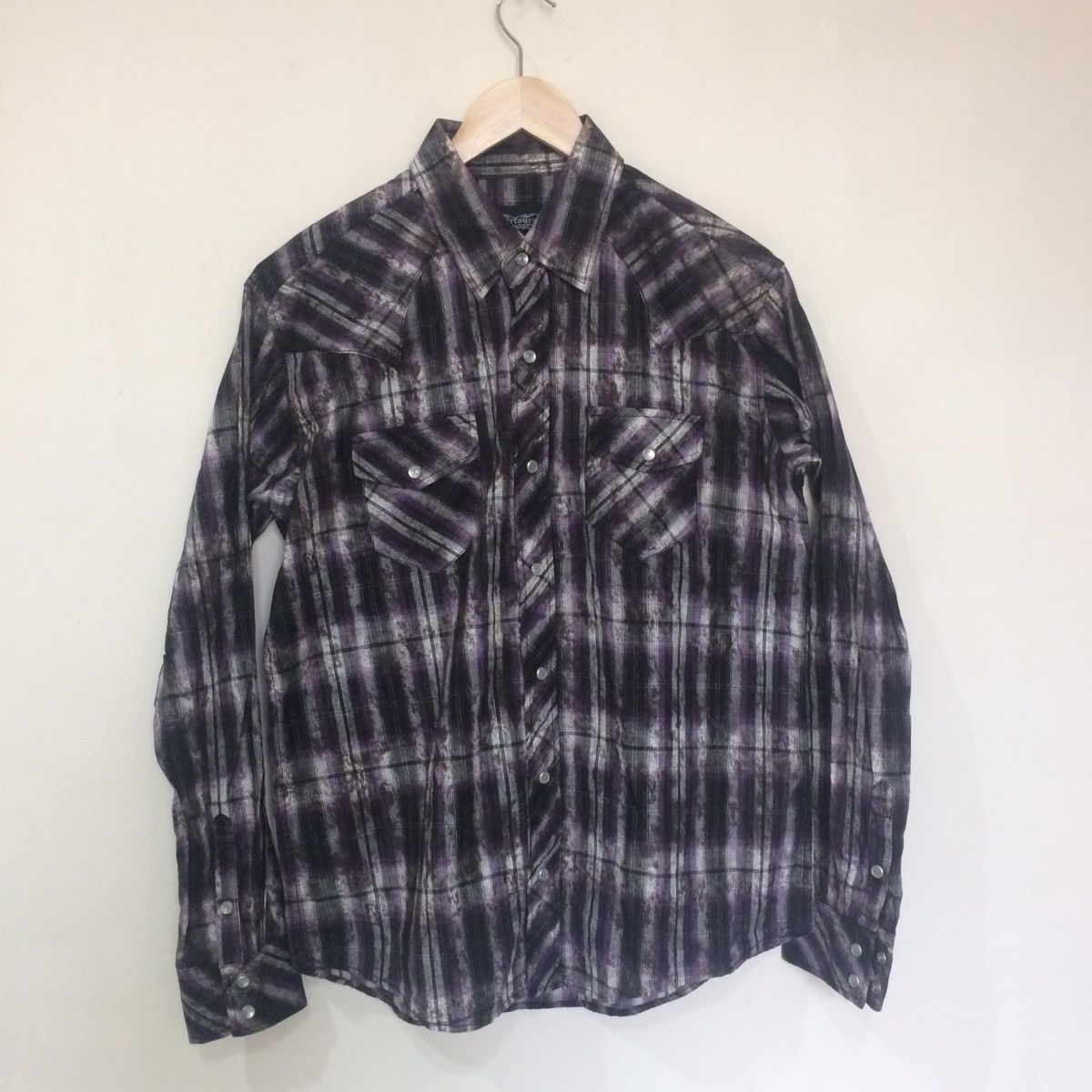 Japanese Brand Japanese brand abstract buttom up pearl snapbuttom Size US L / EU 52-54 / 3 - 1 Thumbnail