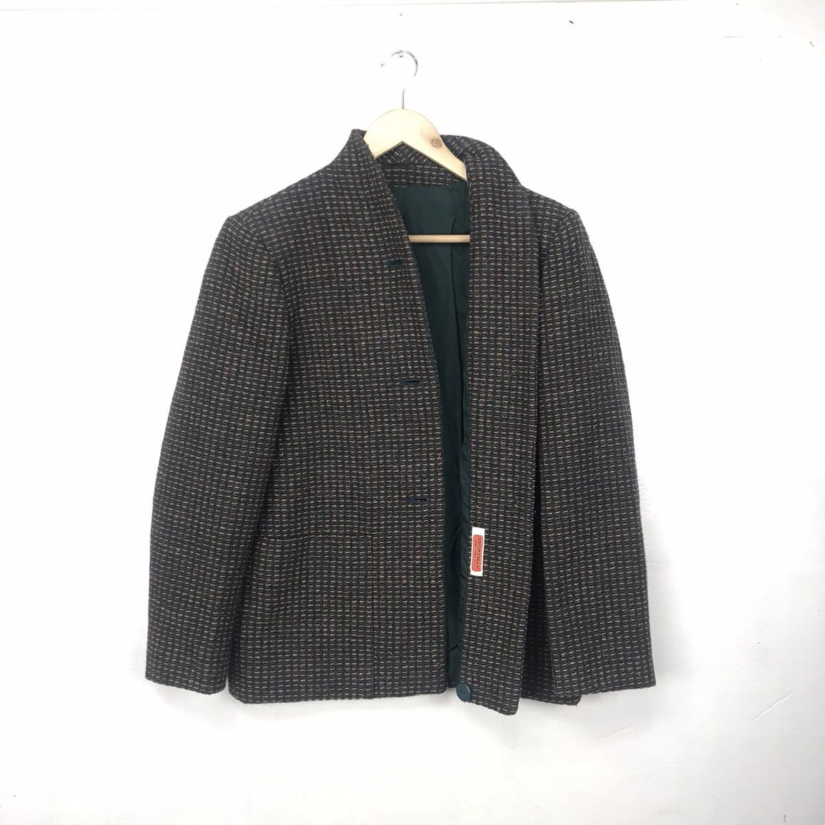 Max Mara Vintage Max Mara sportmax Tweed Knitted Buttom jacket Size M / US 6-8 / IT 42-44 - 1 Thumbnail