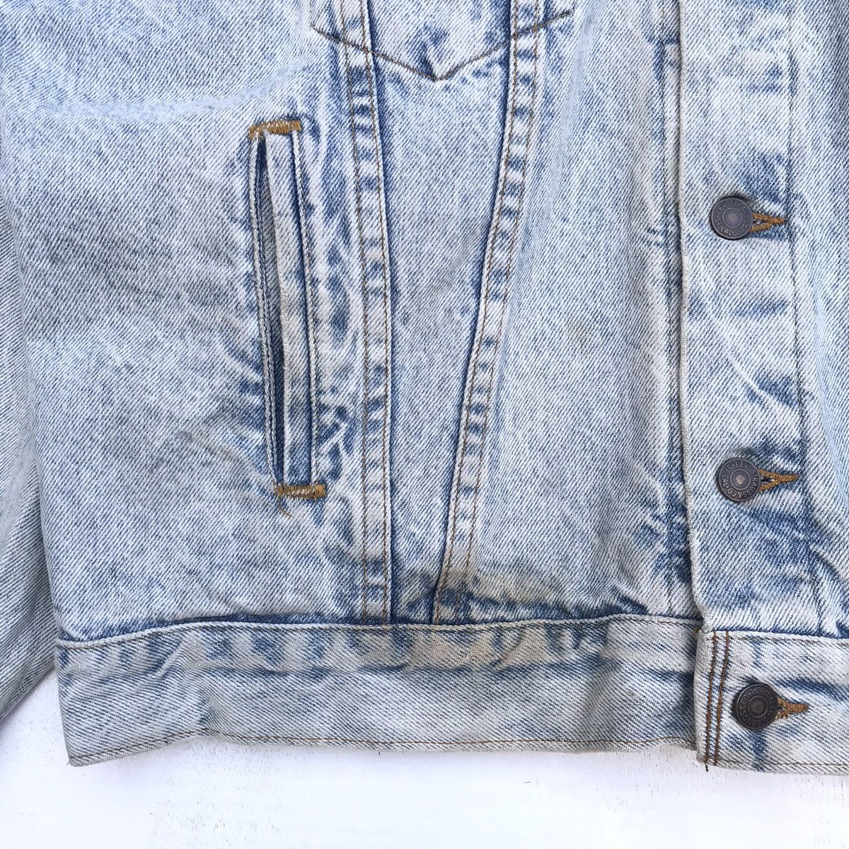 Levi's Vintage Clothing Vintage Levis 70s dirty trucker denim jacket 70507 code Size US L / EU 52-54 / 3 - 5 Thumbnail