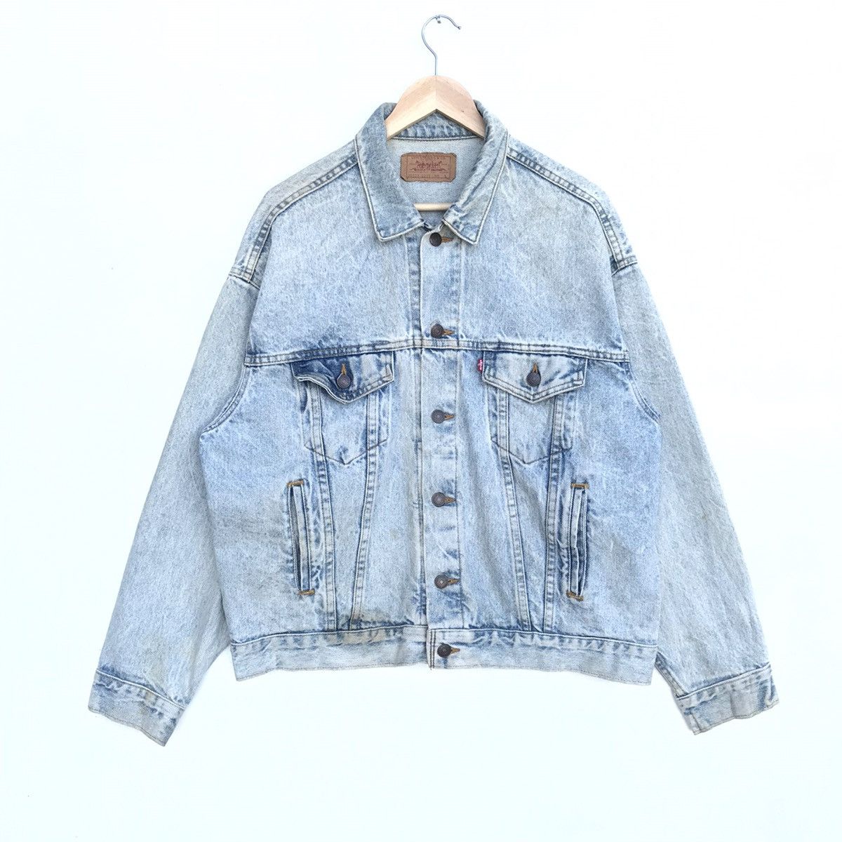 Levi's Vintage Clothing Vintage Levis 70s dirty trucker denim jacket 70507 code Size US L / EU 52-54 / 3 - 1 Thumbnail