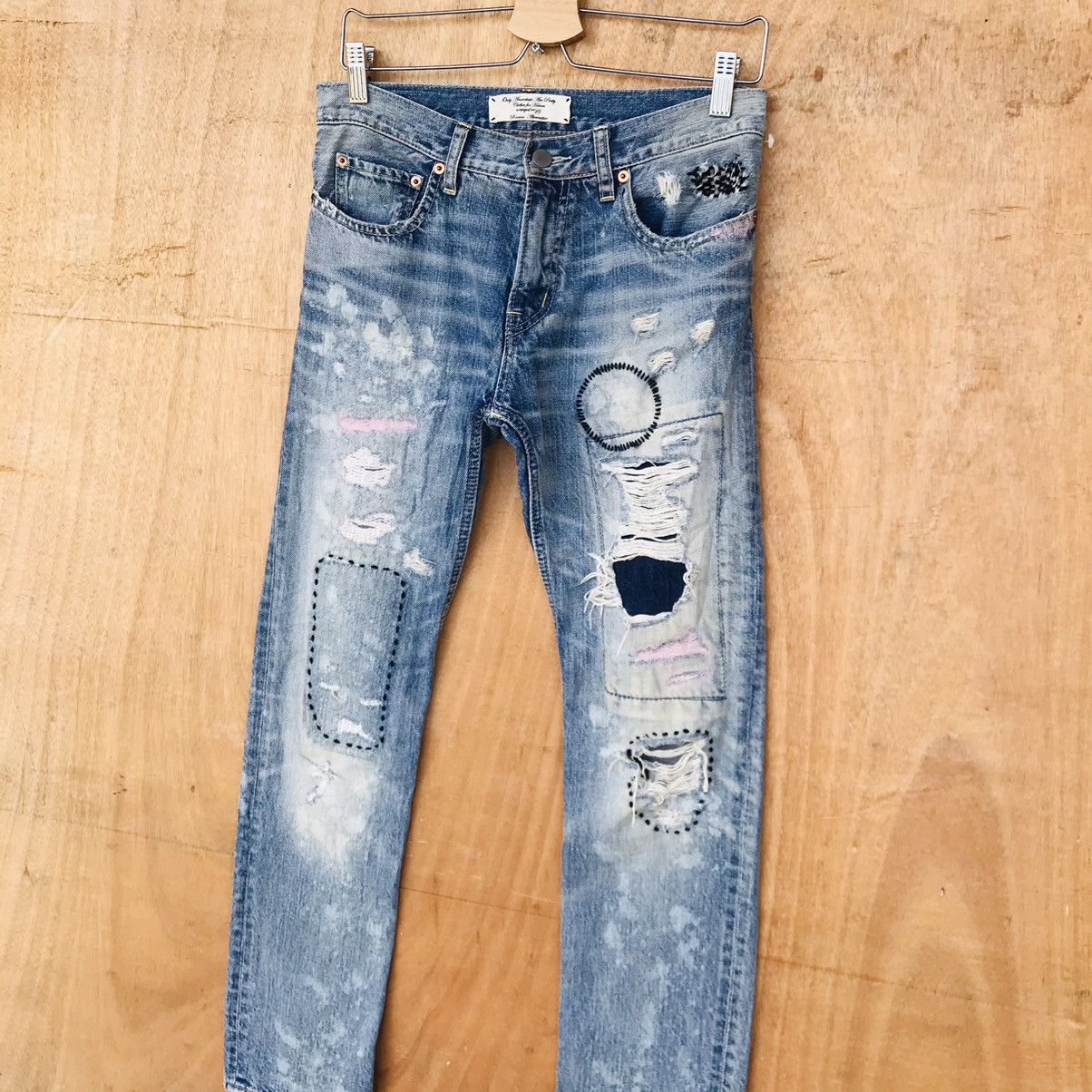 Seditionaries RNA slang anarchist distressed seditionaries style denim Size US 28 / EU 44 - 4 Thumbnail
