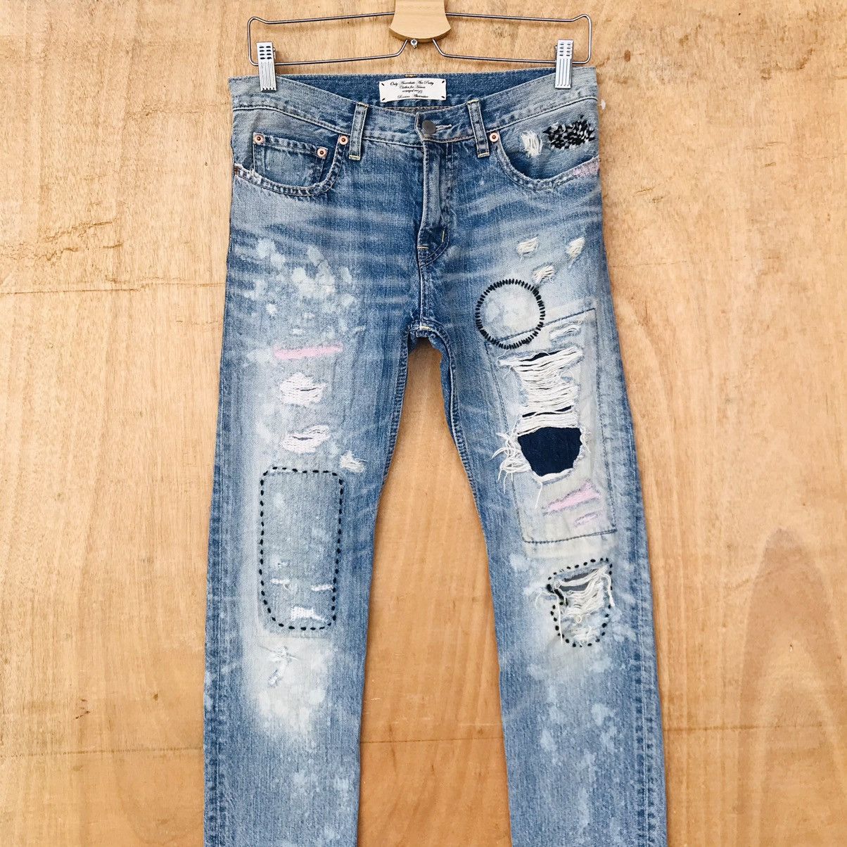 Seditionaries RNA slang anarchist distressed seditionaries style denim Size US 28 / EU 44 - 3 Thumbnail
