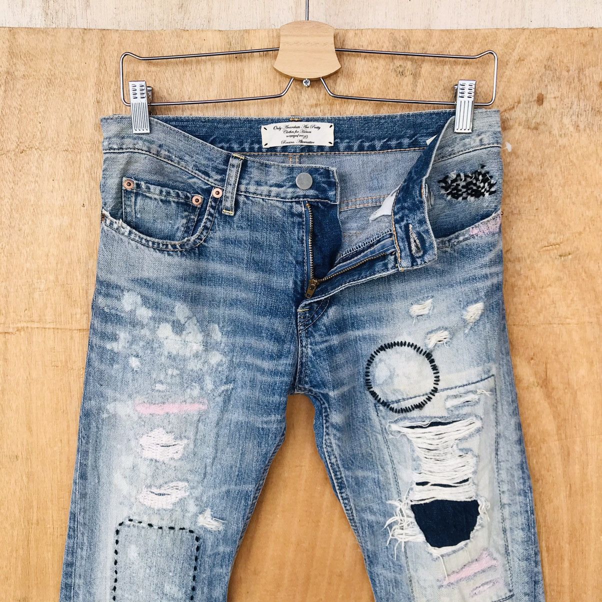 Seditionaries RNA slang anarchist distressed seditionaries style denim Size US 28 / EU 44 - 9 Thumbnail