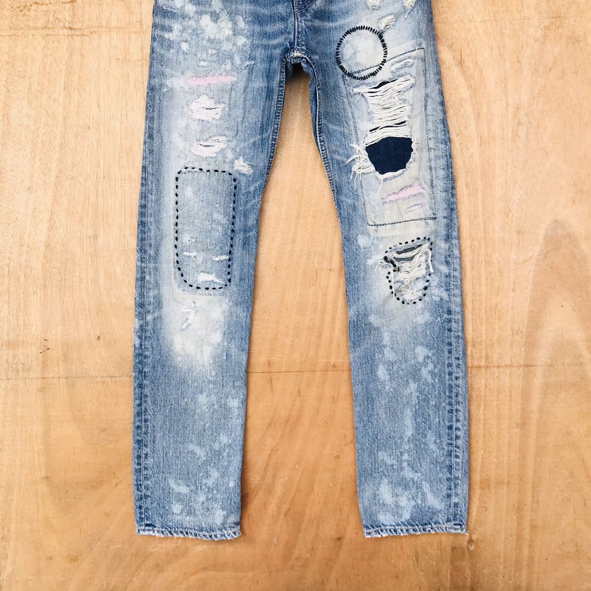 Seditionaries RNA slang anarchist distressed seditionaries style denim Size US 28 / EU 44 - 2 Thumbnail