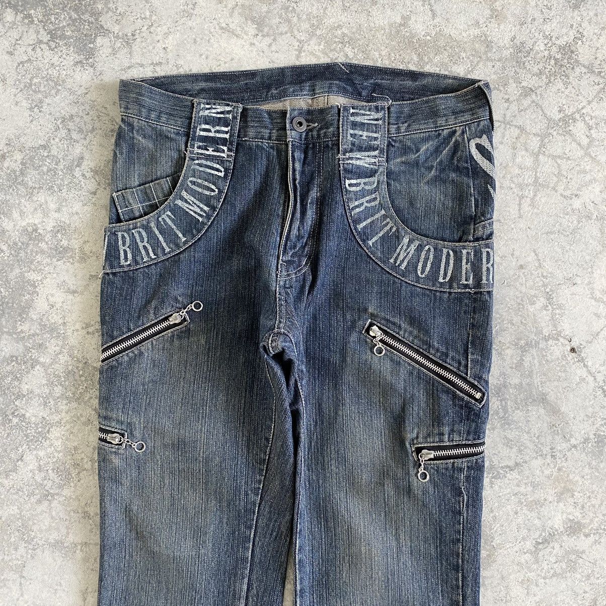 Japanese Brand Edge Rupert Japan New Brit Modern Slim Jeans Size US 31 - 6 Thumbnail