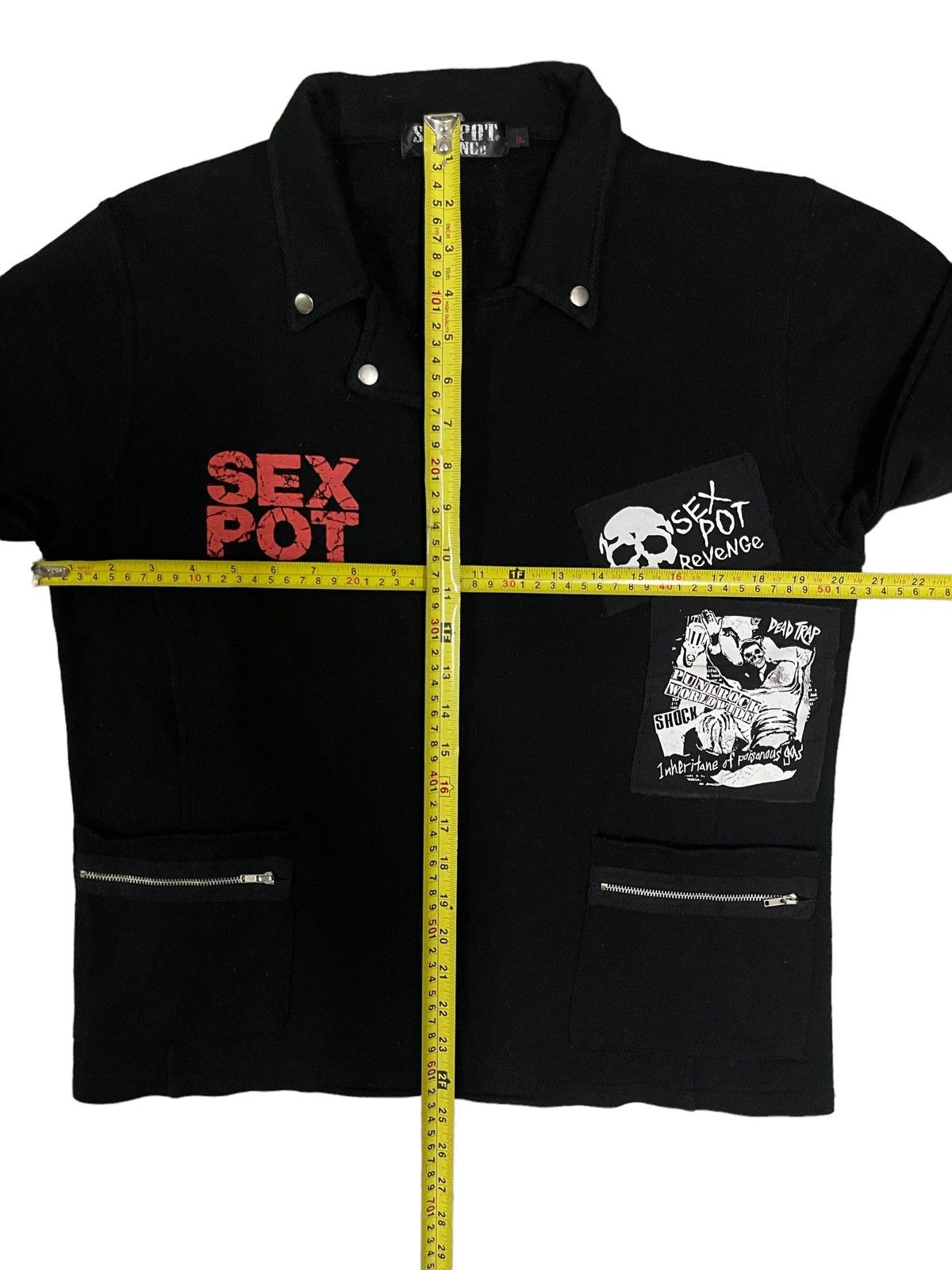 Sex Pot ReVeNGe Sex Pot Revenge Pussycat Punk Style Patches Japanese Jacket Size US M / EU 48-50 / 2 - 16 Thumbnail
