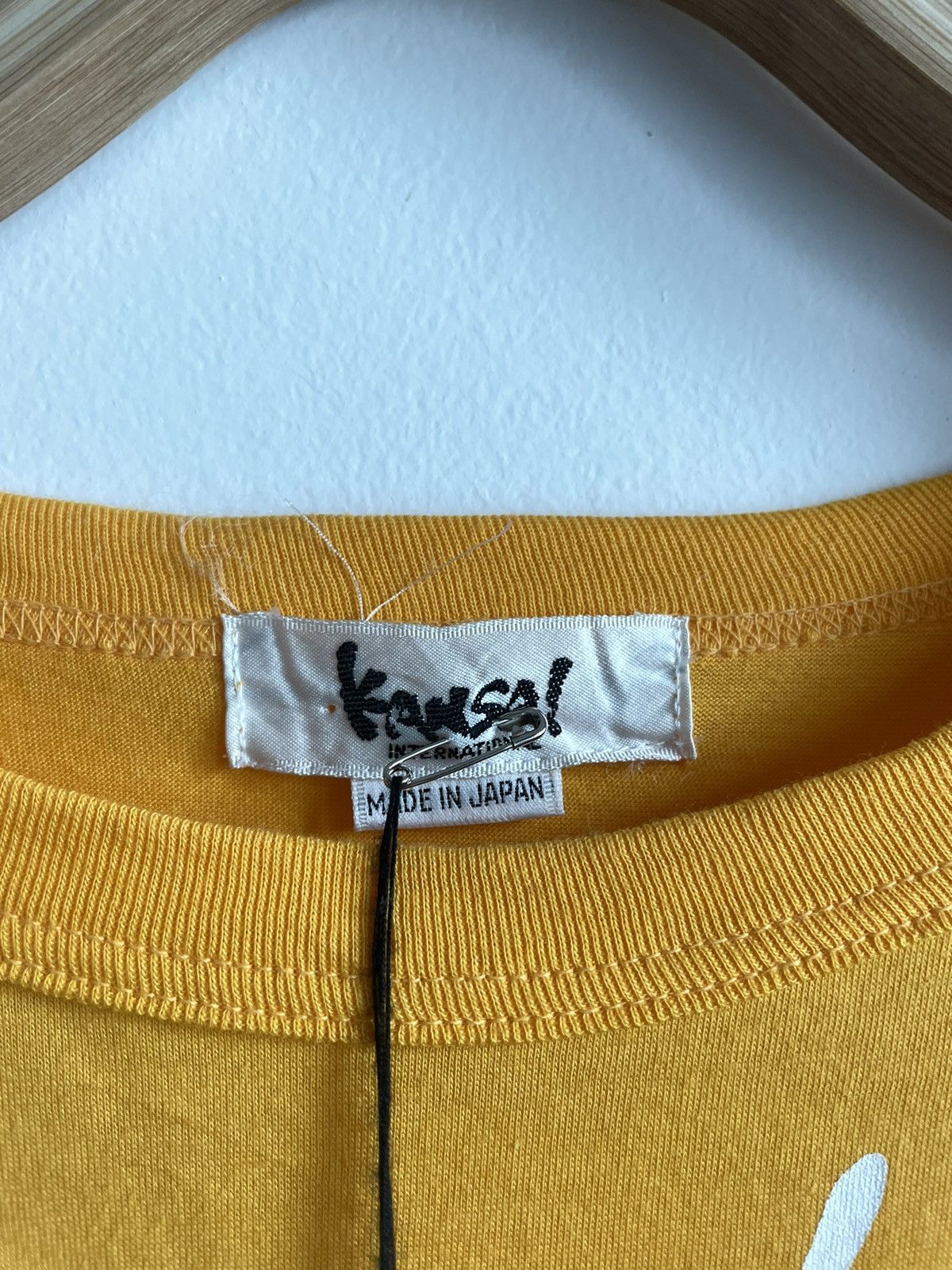 Japanese Brand × Kansai Yamamoto VINTAGE KANSAI YAMAMOTO INTERNATIONAL YELLOW SHIRT Size US M / EU 48-50 / 2 - 9 Thumbnail