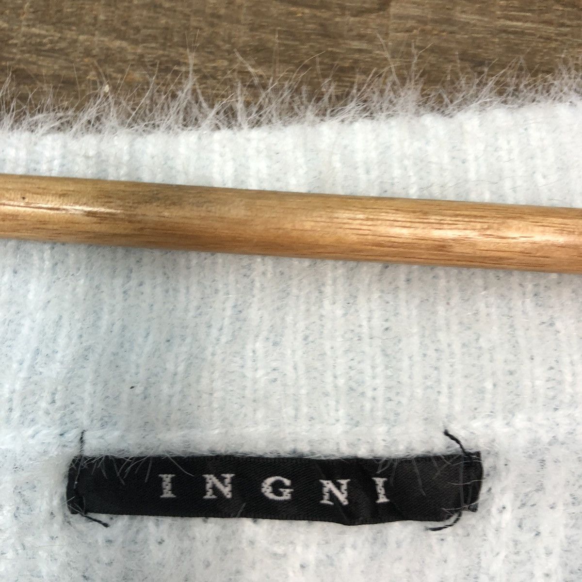Grailed DLL Igni Soft Blue Mohair shag shaggy fur Knitwear #c1042 Size US M / EU 48-50 / 2 - 10 Thumbnail