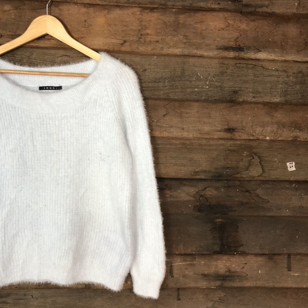 Grailed DLL Igni Soft Blue Mohair shag shaggy fur Knitwear #c1042 Size US M / EU 48-50 / 2 - 5 Thumbnail