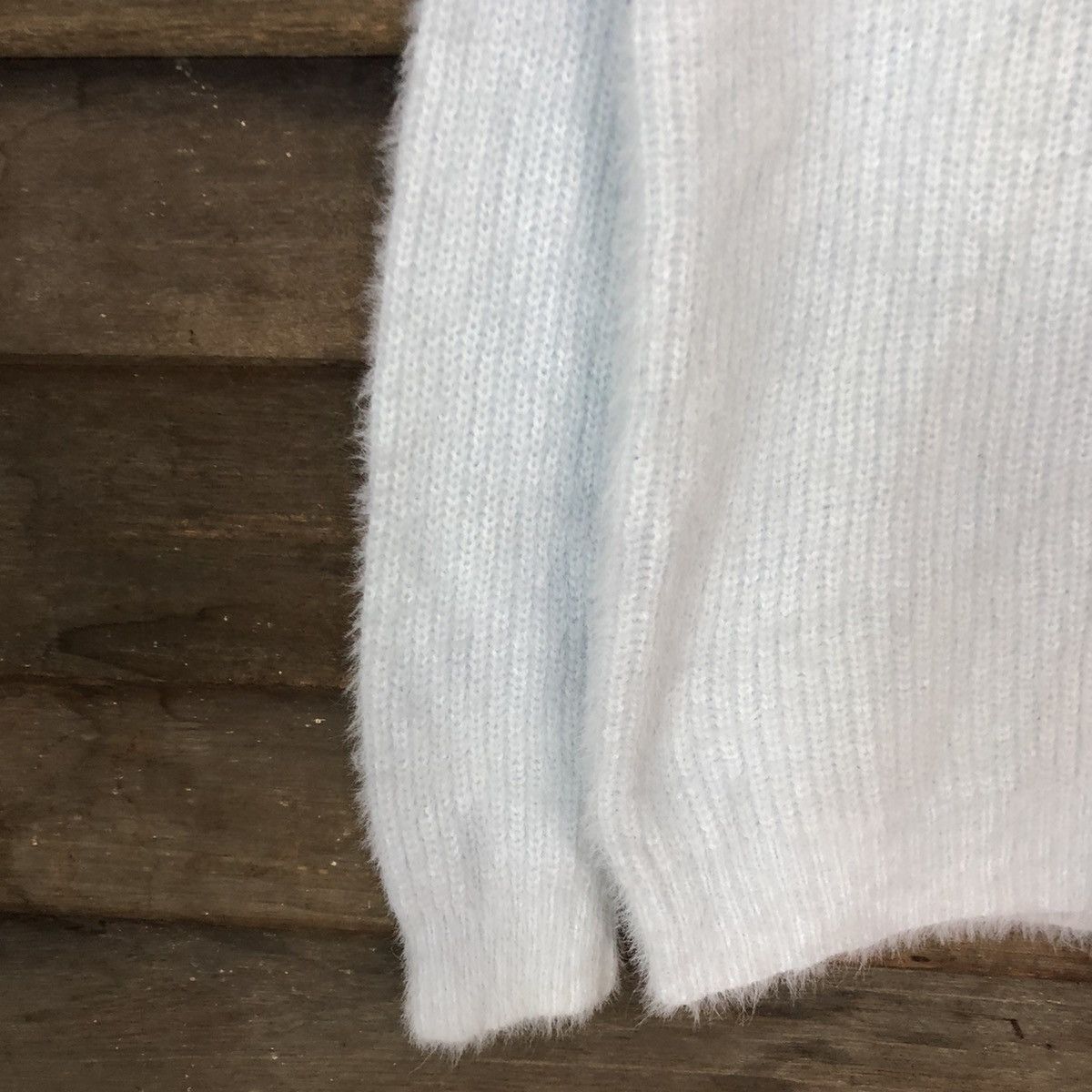 Grailed DLL Igni Soft Blue Mohair shag shaggy fur Knitwear #c1042 Size US M / EU 48-50 / 2 - 6 Thumbnail