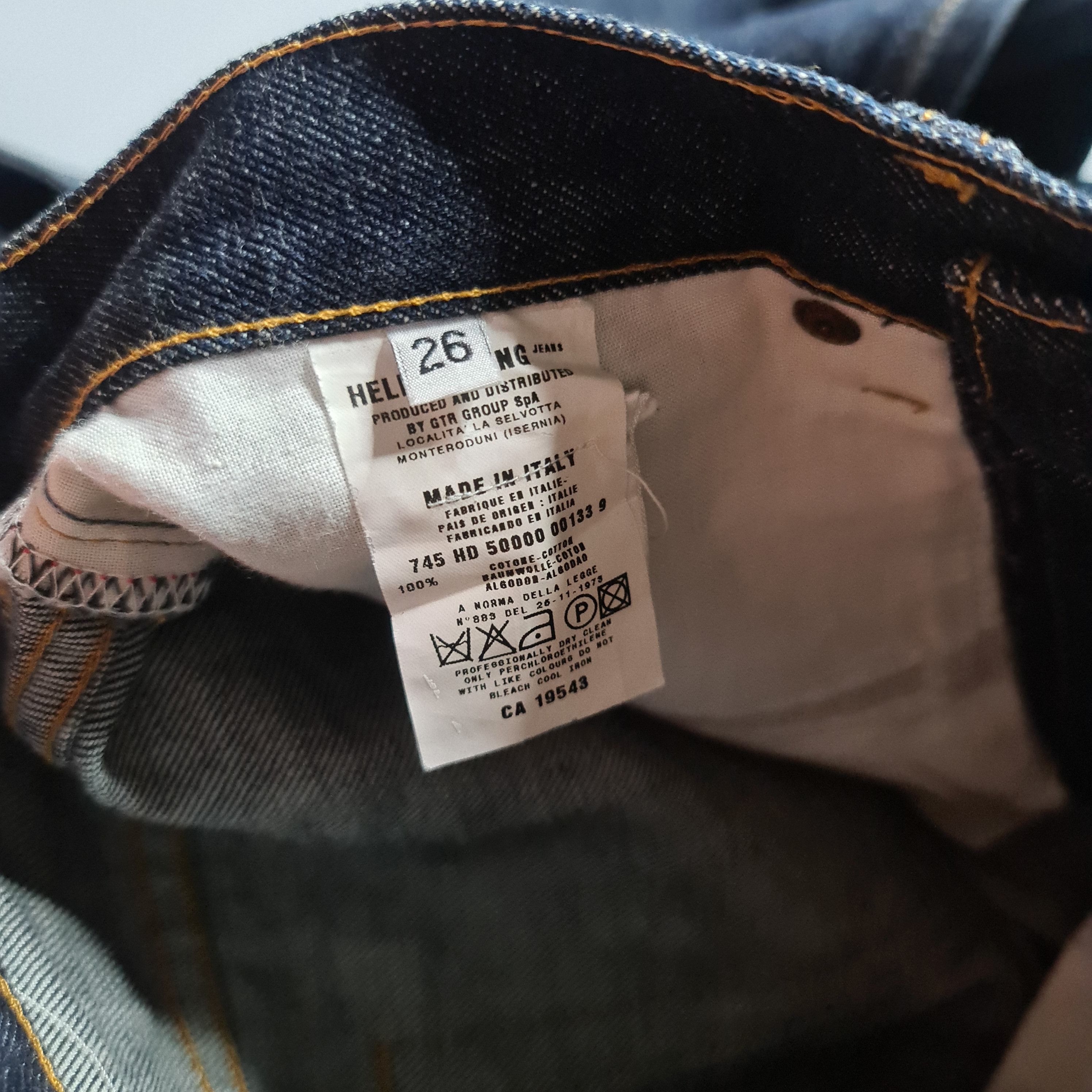Helmut Lang Helmut Lang - SS98 Classic 5-Pocket Jeans Size US 26 / EU 42 - 8 Thumbnail