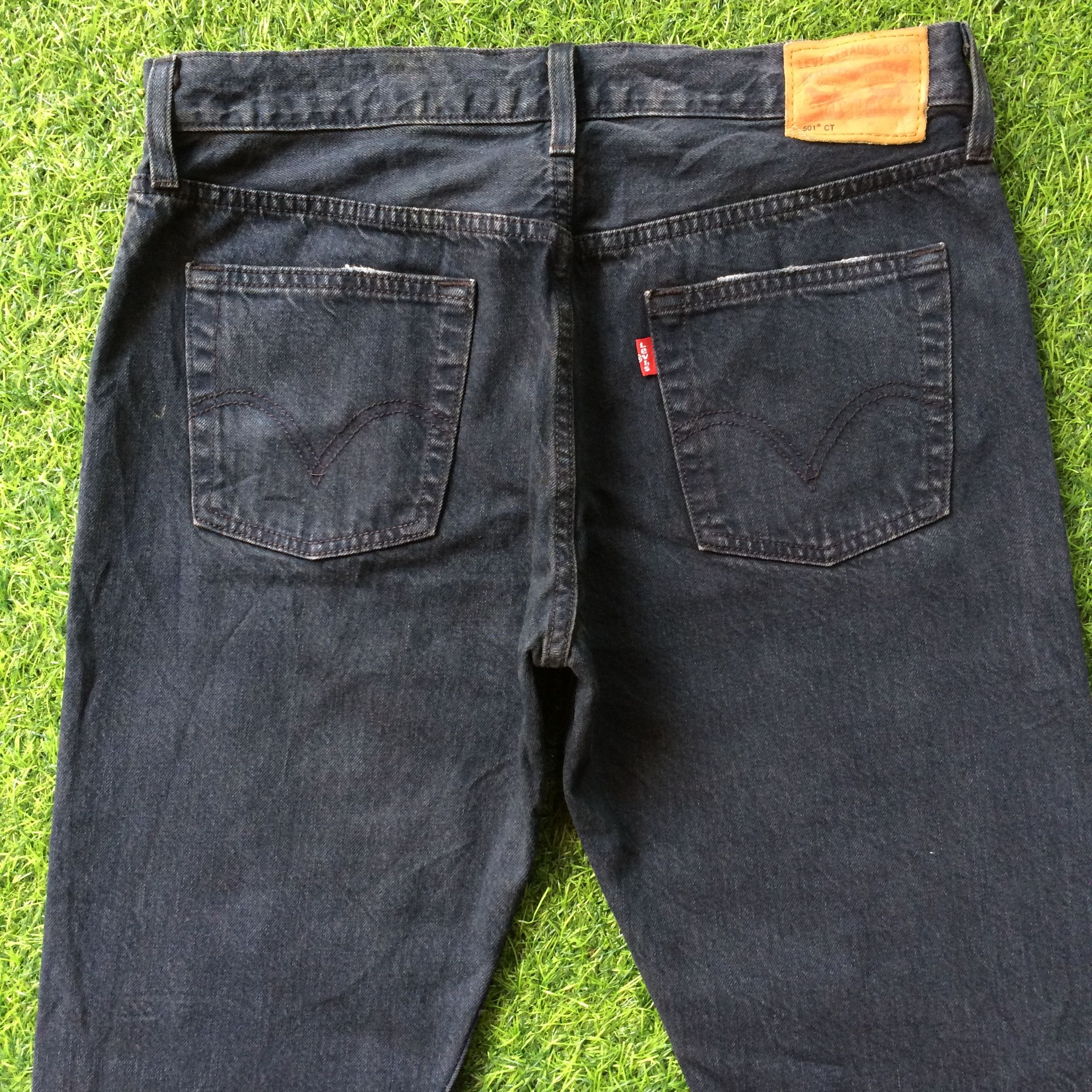 Levi's Levi's 501 CT Ripped Jeans #B-761 Size US 31 - 4 Thumbnail