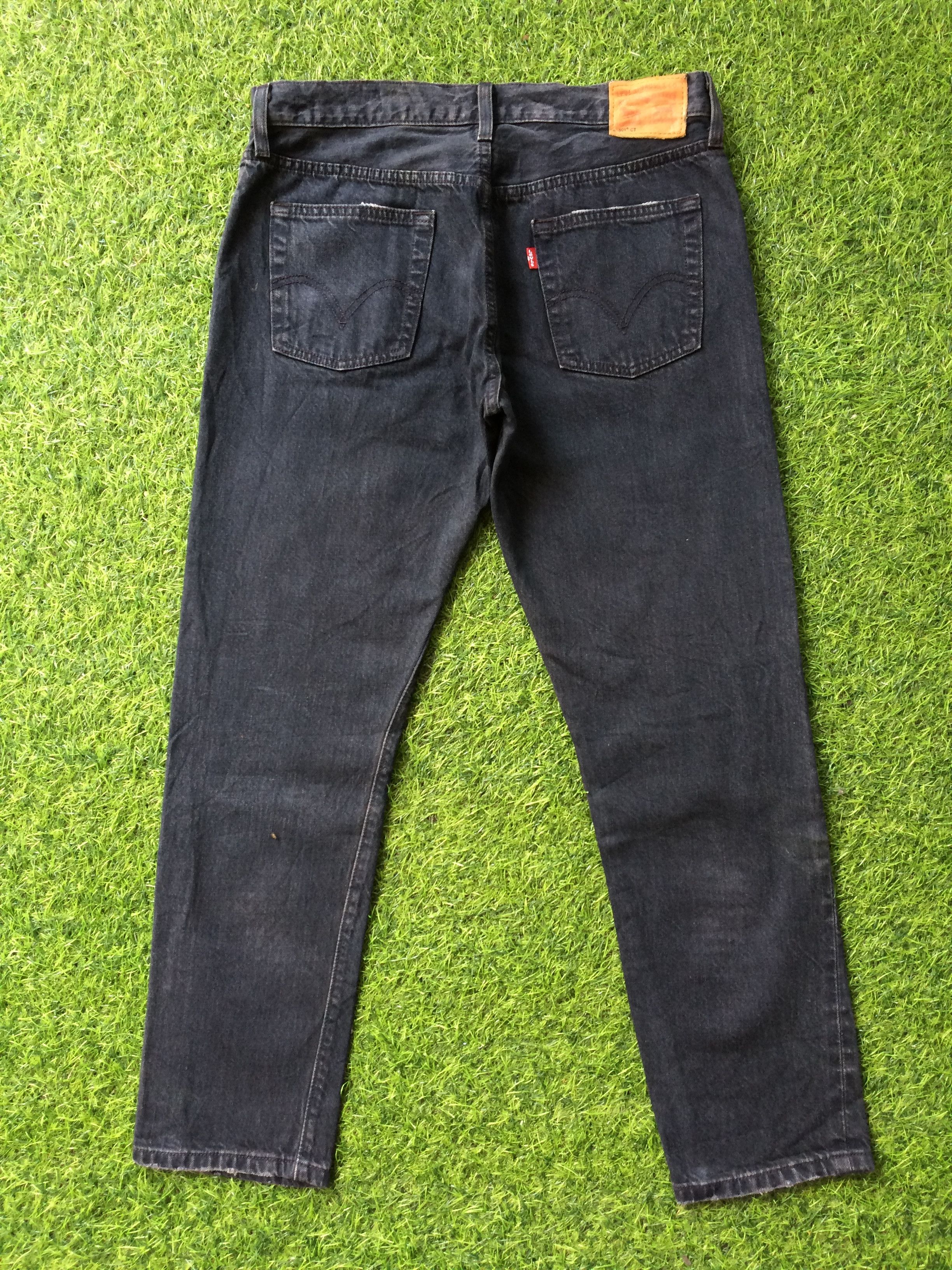 Levi's Levi's 501 CT Ripped Jeans #B-761 Size US 31 - 2 Thumbnail