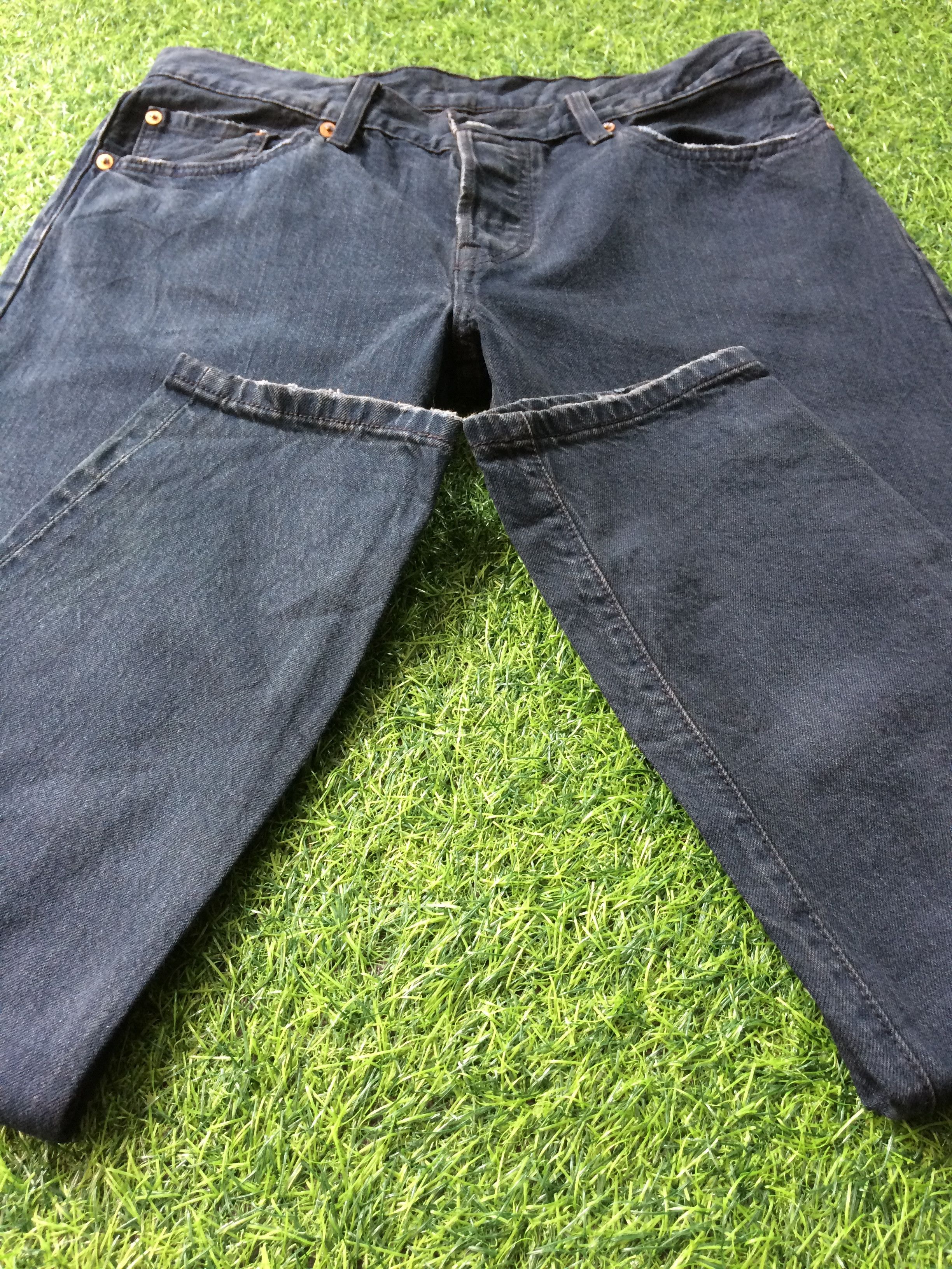 Levi's Levi's 501 CT Ripped Jeans #B-761 Size US 31 - 5 Thumbnail