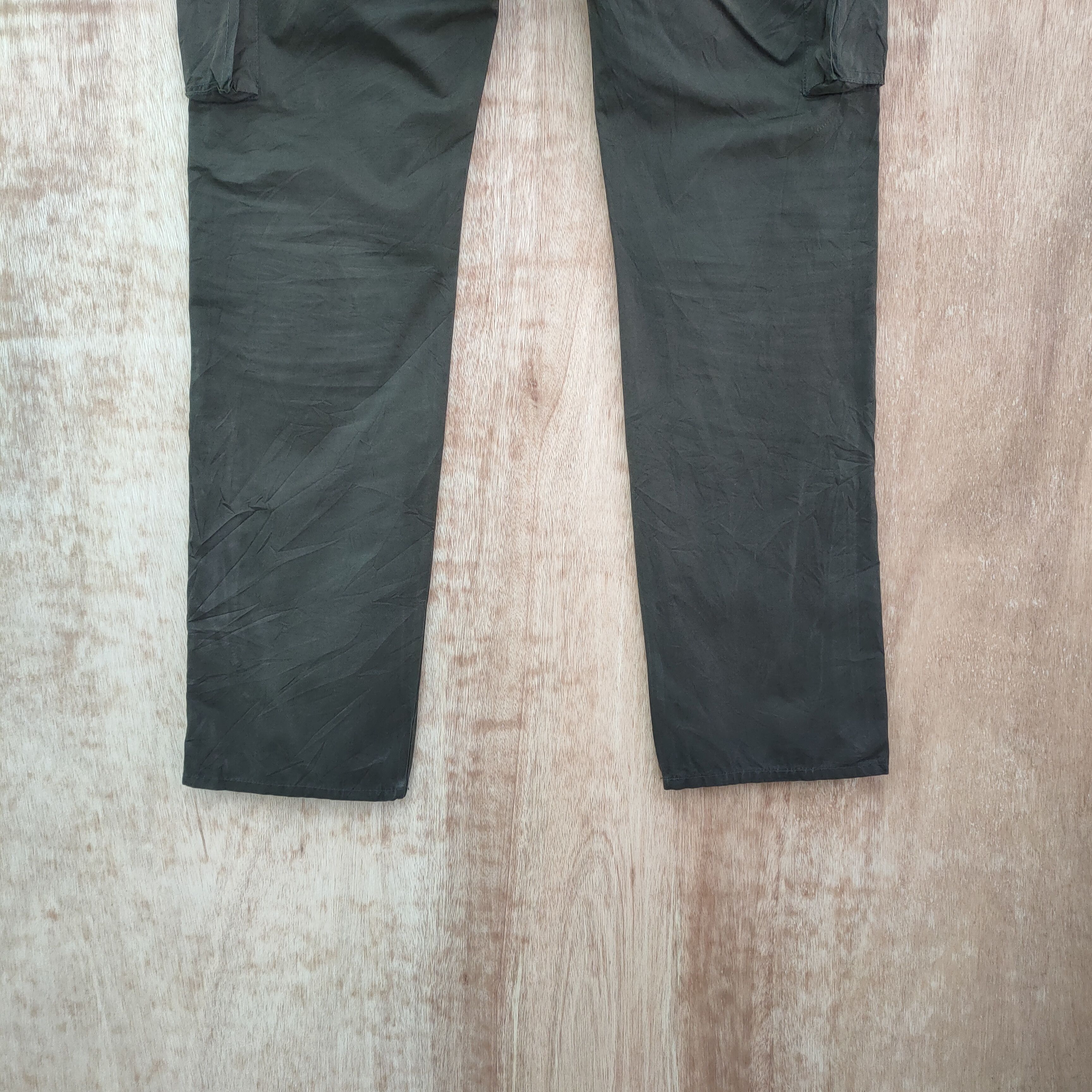The Difference DIFFERENT ANKLE ZIPPER BROWN CARGO PANTS / ZIPPER OPEN LEG Size US 32 / EU 48 - 6 Thumbnail