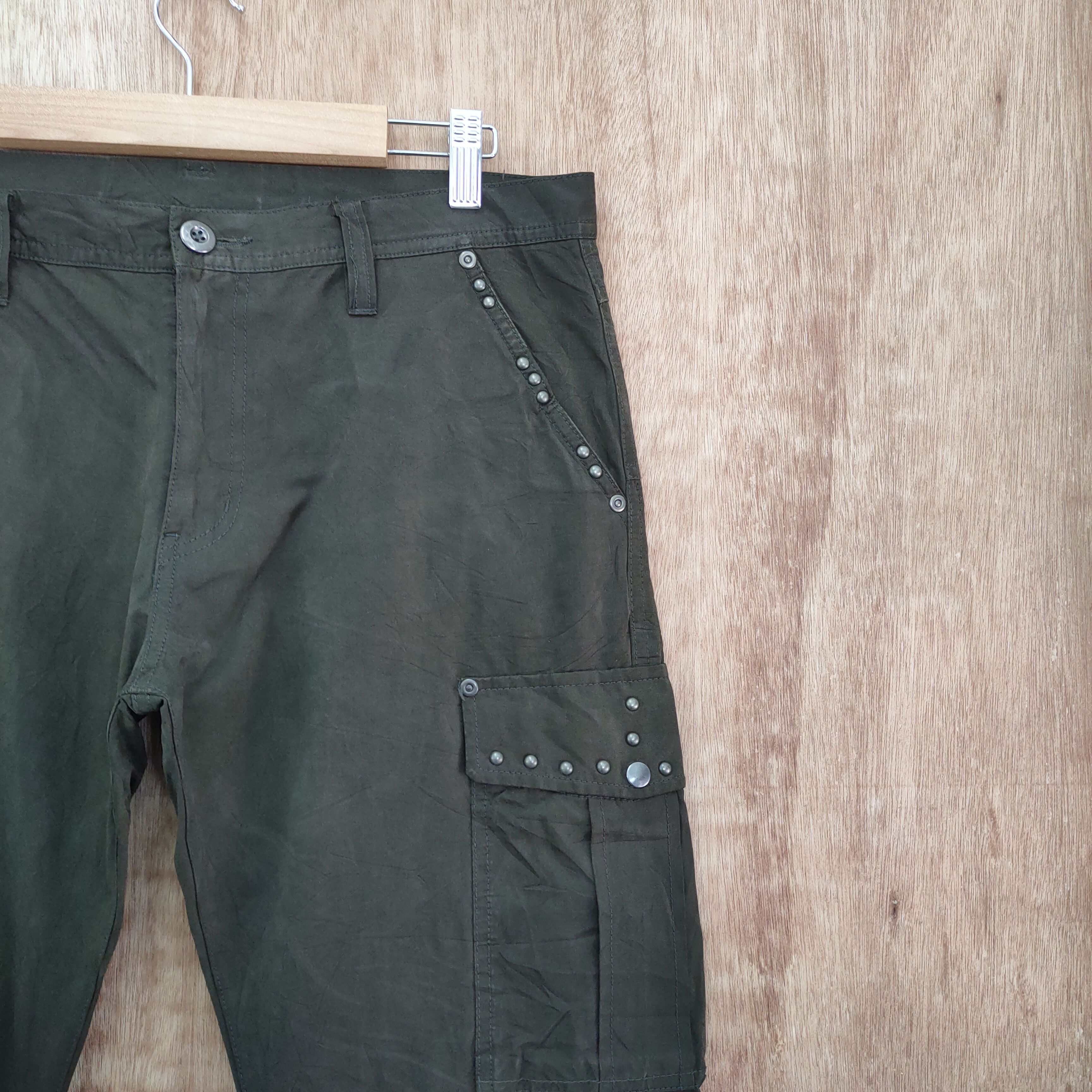 The Difference DIFFERENT ANKLE ZIPPER BROWN CARGO PANTS / ZIPPER OPEN LEG Size US 32 / EU 48 - 13 Thumbnail
