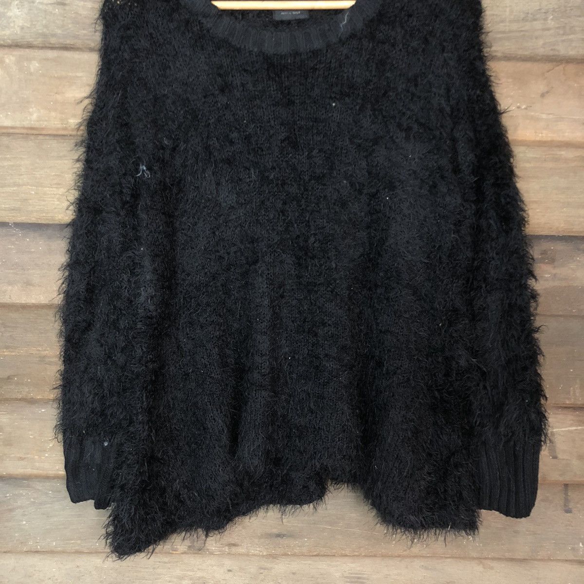 Homespun Knitwear Apart by Lowry Japan shag shaggy mohair fur knitwear #c1052 Size US M / EU 48-50 / 2 - 8 Thumbnail