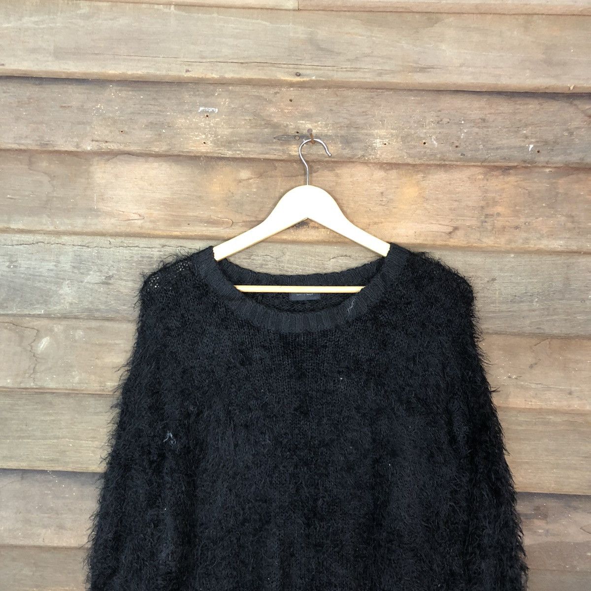 Homespun Knitwear Apart by Lowry Japan shag shaggy mohair fur knitwear #c1052 Size US M / EU 48-50 / 2 - 2 Thumbnail