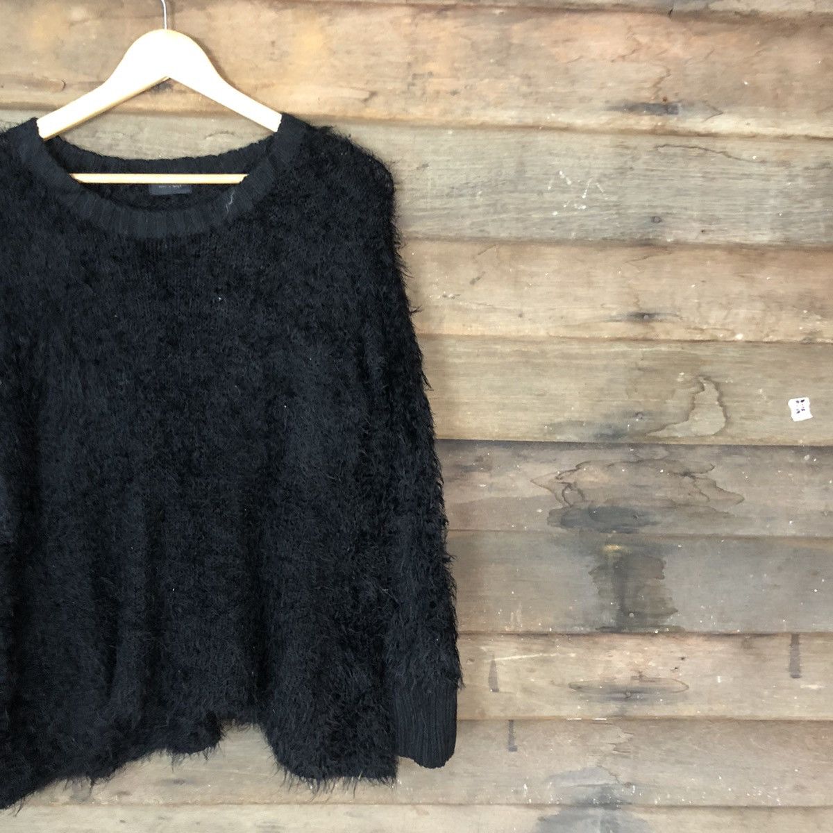 Homespun Knitwear Apart by Lowry Japan shag shaggy mohair fur knitwear #c1052 Size US M / EU 48-50 / 2 - 5 Thumbnail