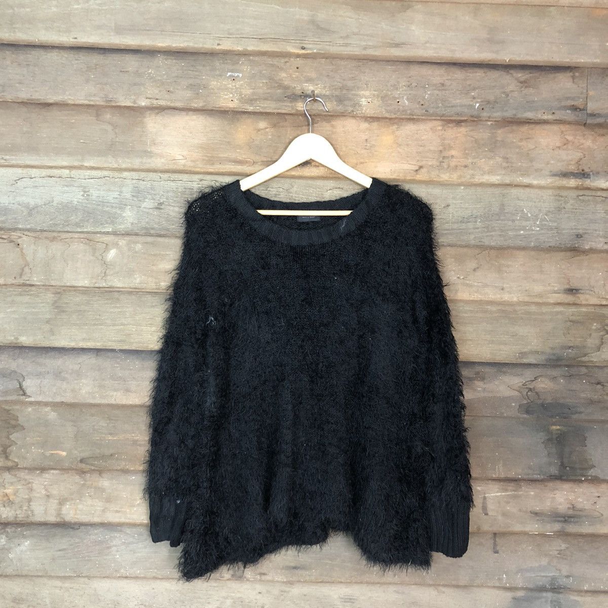 Homespun Knitwear Apart by Lowry Japan shag shaggy mohair fur knitwear #c1052 Size US M / EU 48-50 / 2 - 3 Thumbnail