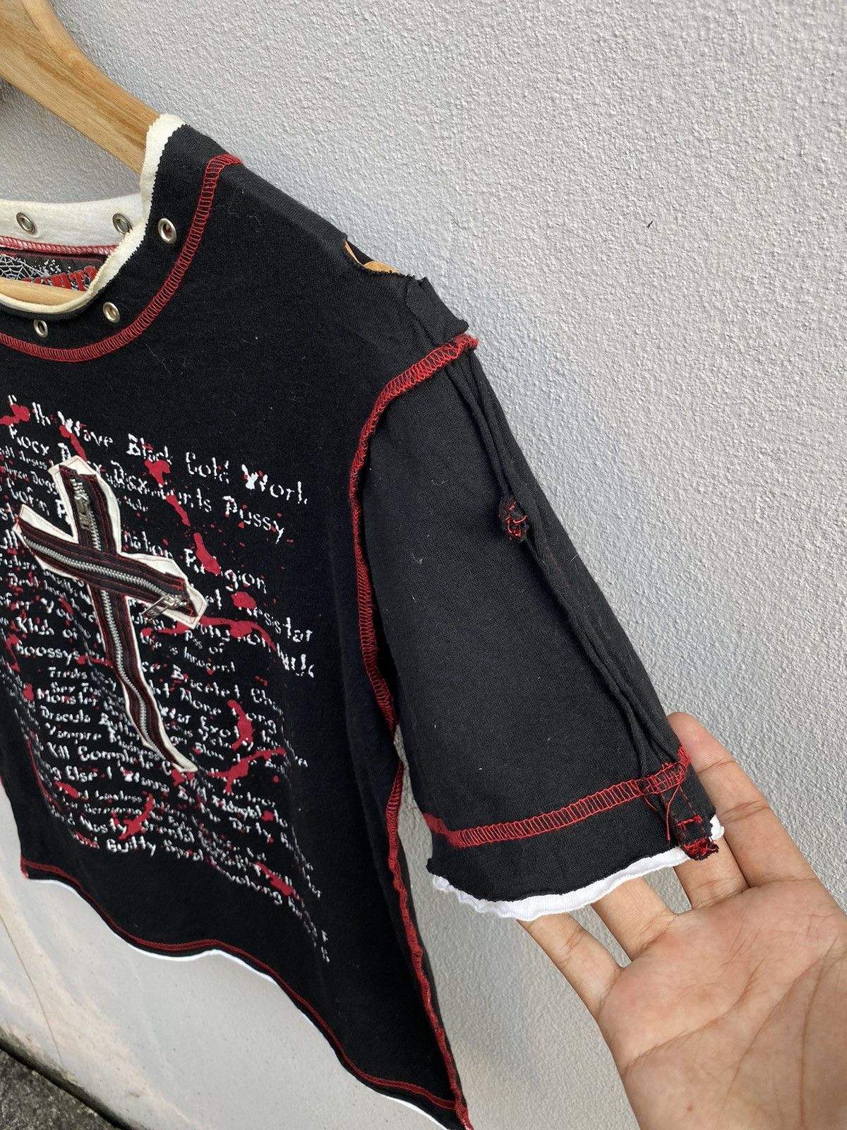 Japanese Brand 💥Vintage Anarchxism Kexstation “Right?” Punk/Bondage Tshirt Size US S / EU 44-46 / 1 - 3 Thumbnail