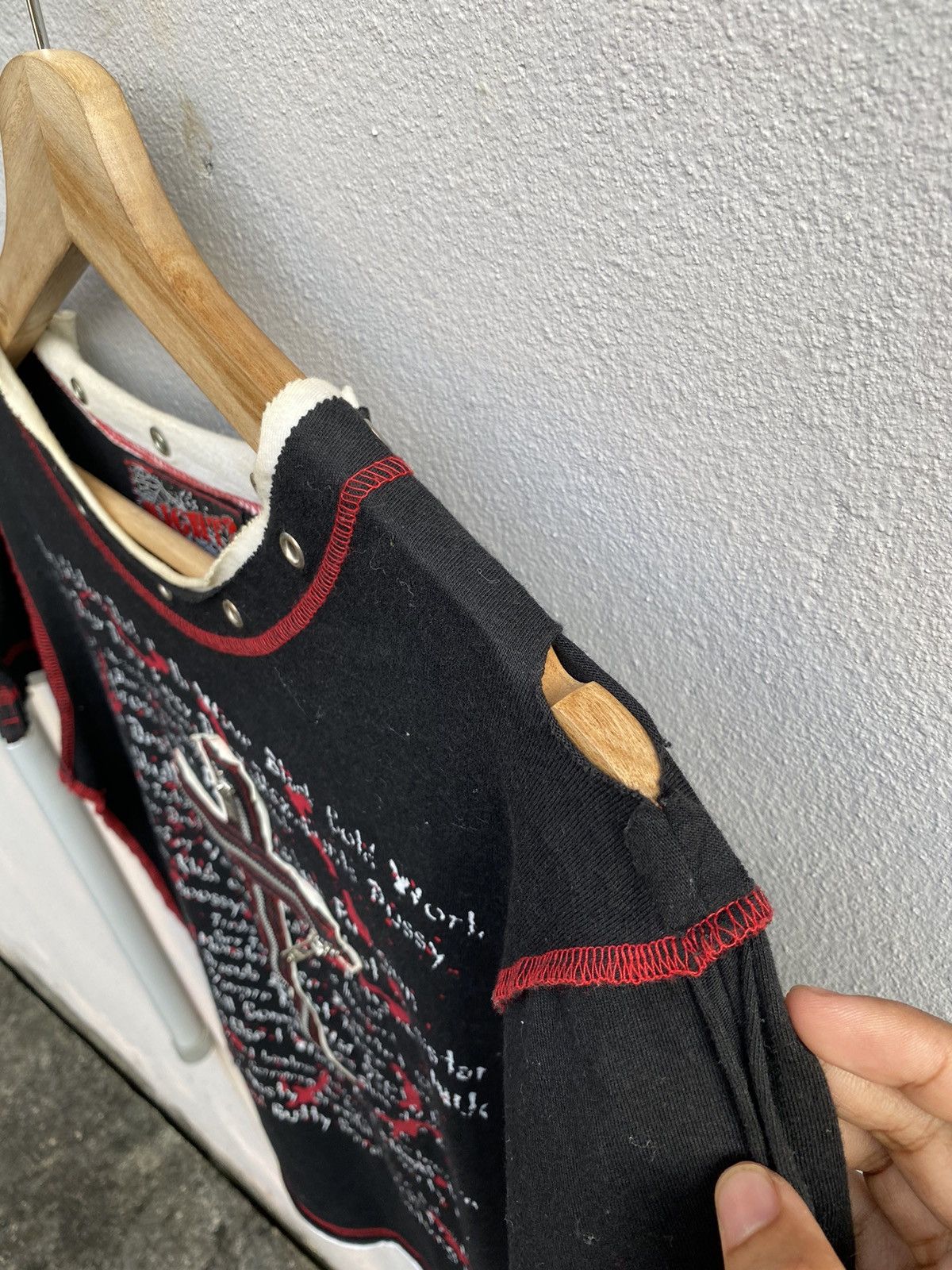 Japanese Brand 💥Vintage Anarchxism Kexstation “Right?” Punk/Bondage Tshirt Size US S / EU 44-46 / 1 - 4 Thumbnail