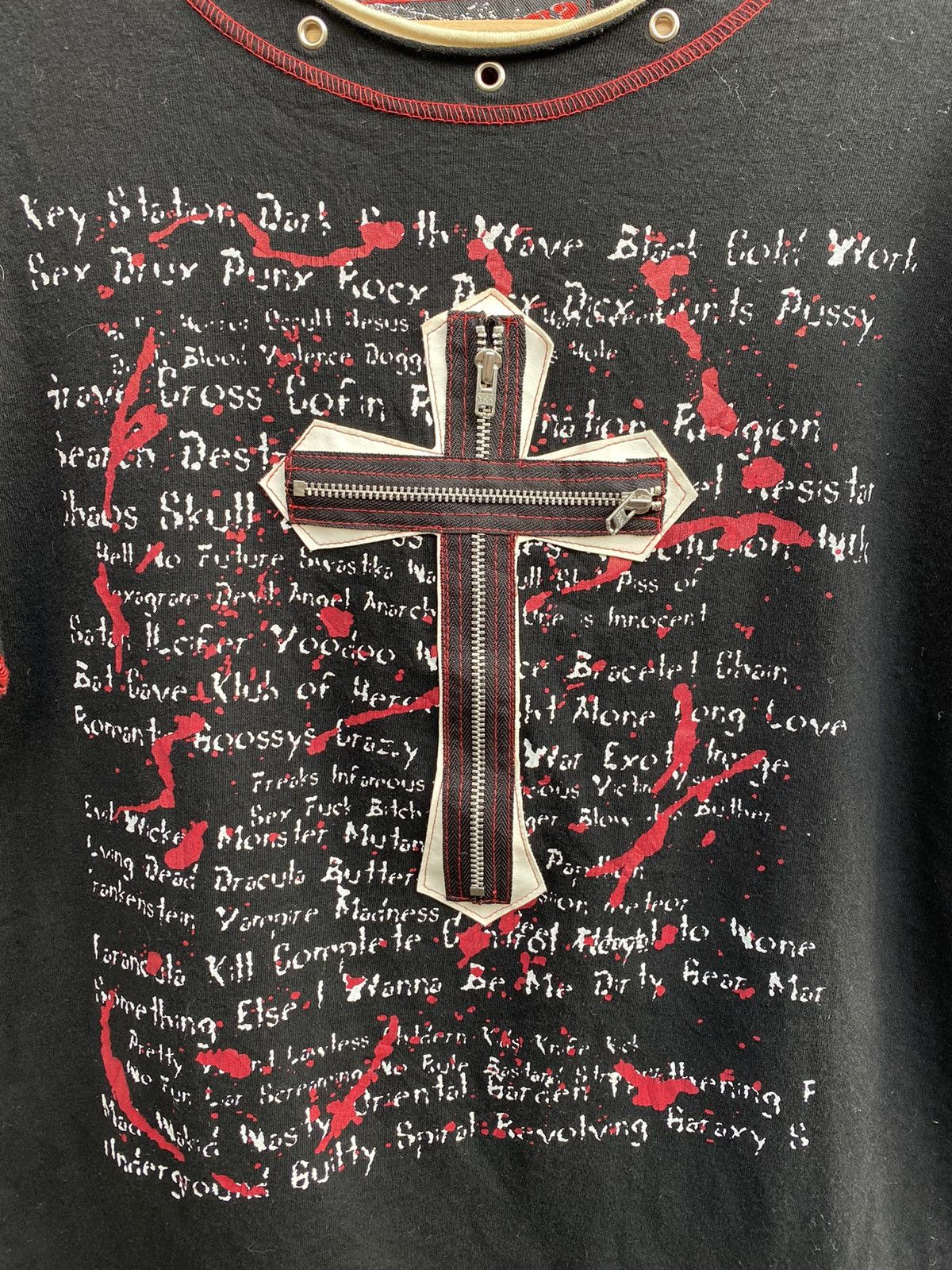 Japanese Brand 💥Vintage Anarchxism Kexstation “Right?” Punk/Bondage Tshirt Size US S / EU 44-46 / 1 - 5 Thumbnail