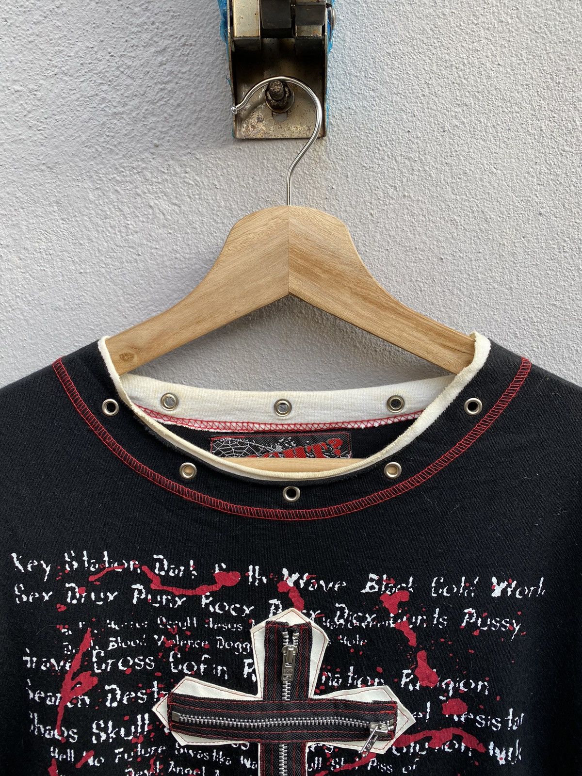 Japanese Brand 💥Vintage Anarchxism Kexstation “Right?” Punk/Bondage Tshirt Size US S / EU 44-46 / 1 - 6 Thumbnail