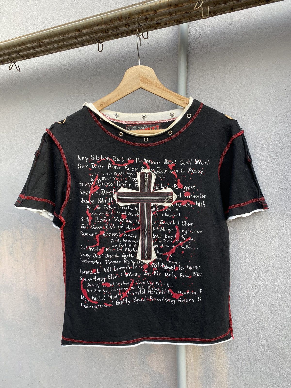 Japanese Brand 💥Vintage Anarchxism Kexstation “Right?” Punk/Bondage Tshirt Size US S / EU 44-46 / 1 - 1 Thumbnail