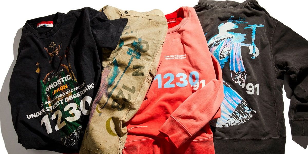RRR-123 TOKYO 30th Union Anniversary Vintage Wash Crewneck Size US S / EU 44-46 / 1 - 3 Thumbnail