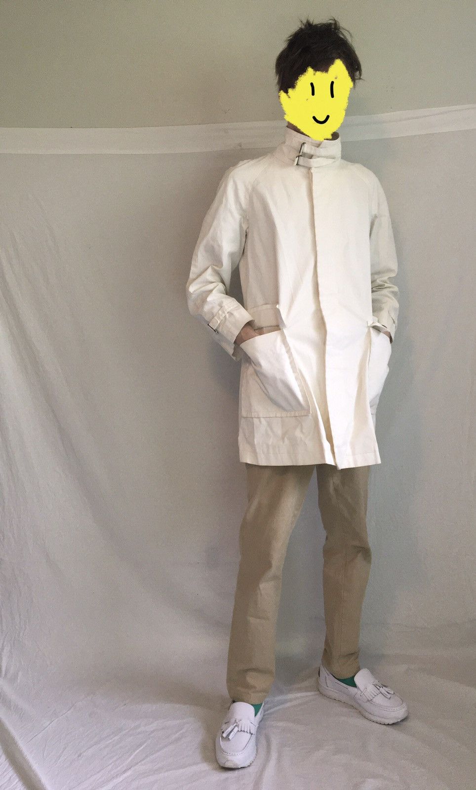 A.P.C. Pure Cotton Coat - Rue De Fleurus (Japan Exclusive) Size US S / EU 44-46 / 1 - 15 Thumbnail