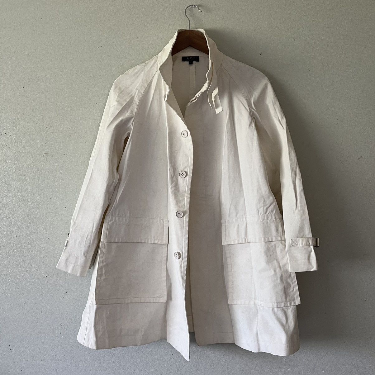 A.P.C. Pure Cotton Coat - Rue De Fleurus (Japan Exclusive) Size US S / EU 44-46 / 1 - 3 Thumbnail