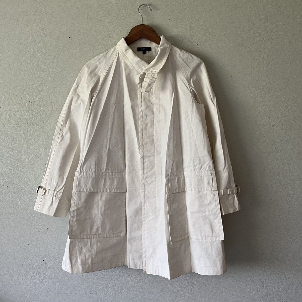 A.P.C. Pure Cotton Coat - Rue De Fleurus (Japan Exclusive) Size US S / EU 44-46 / 1 - 2 Thumbnail