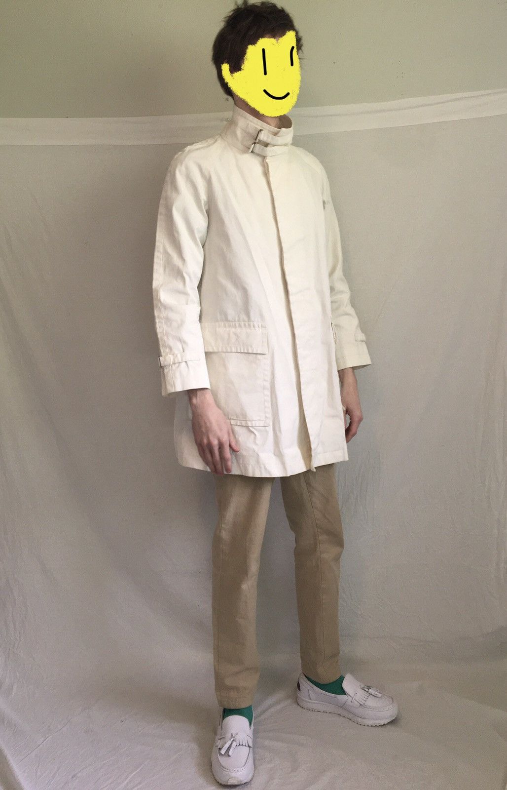 A.P.C. Pure Cotton Coat - Rue De Fleurus (Japan Exclusive) Size US S / EU 44-46 / 1 - 16 Thumbnail