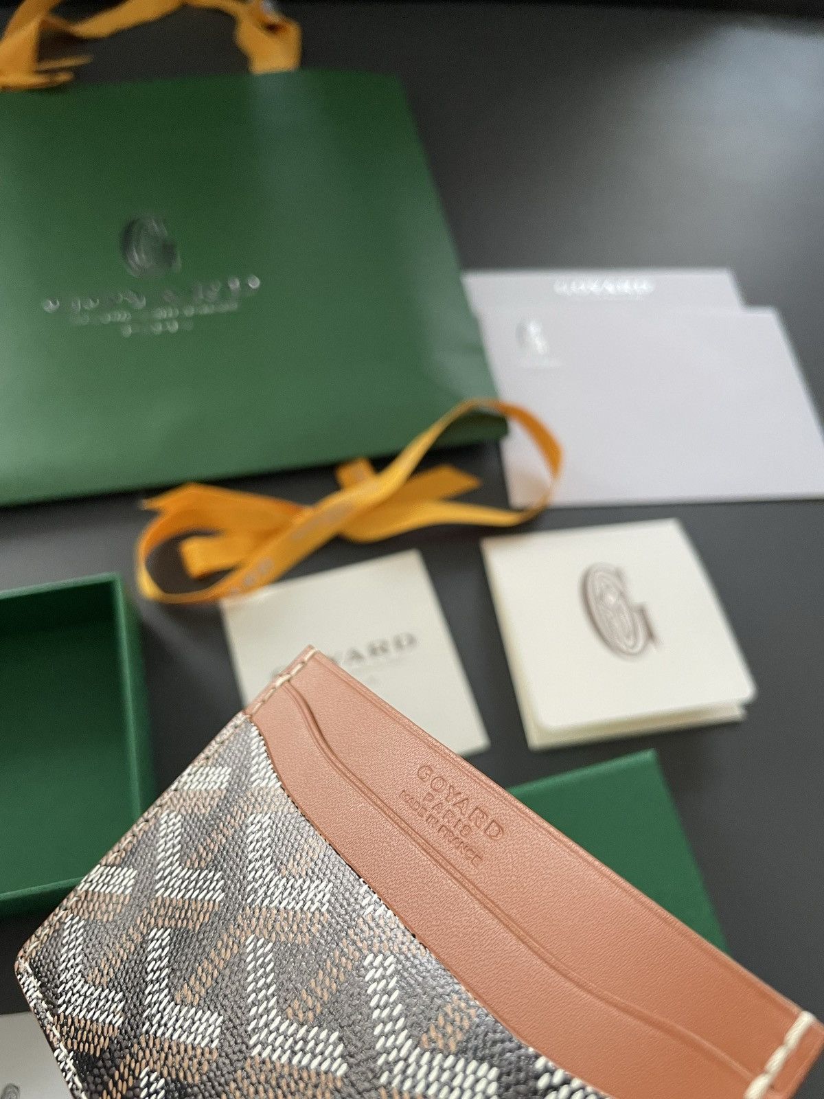 Goyard Rare Brand NEW St Sulpice Classic Iconic Cardholder Wallet Size ONE SIZE - 18 Thumbnail