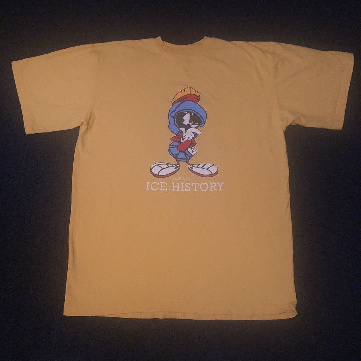 Iceberg Vintage 90s Iceberg History Looney Tunes Marvin Martian Tee Size US XL / EU 56 / 4 - 2 Thumbnail